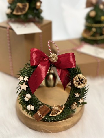 【WS │ 手作聖誕】聖誕花圈 聖誕禮物 聖誕禮盒 七夕