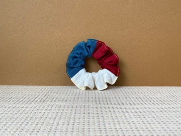 三拼荷葉髮圈 / 甜甜圈髮圈 / 富士山色