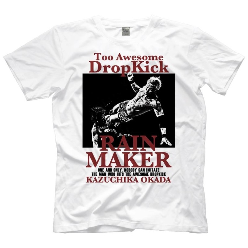 新日本プロレス 海外生産 直輸入 Tシャツ「NJPW “レインメーカー