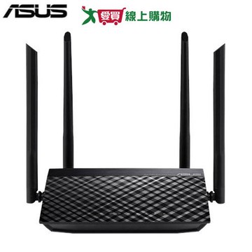 ASUS V2 AC1200 四天線雙頻無線分享器RT-AC1200【愛買】