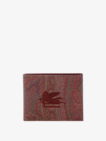 Pailsey fabric wallet with etro cube logo - ETRO - gender_Man
