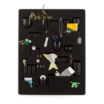 Uten. Silo RE I 雜物牆上收（大、曜岩黑）