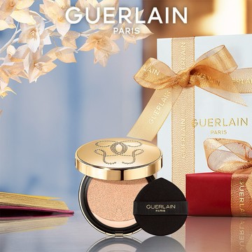 Lisa補妝神器❤️【Guerlain】嬌蘭24K純金絲光氣墊粉餅 SPF40 PA+++ 01N｜高訂底妝｜限時下單贈小金瓶｜天蠍座生日快樂