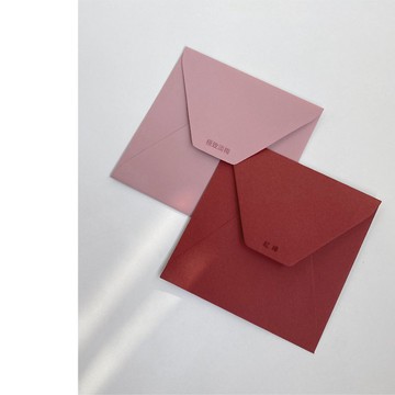 W&W婚卡盛宴-英國進口紙材-方形蓋-信封C
