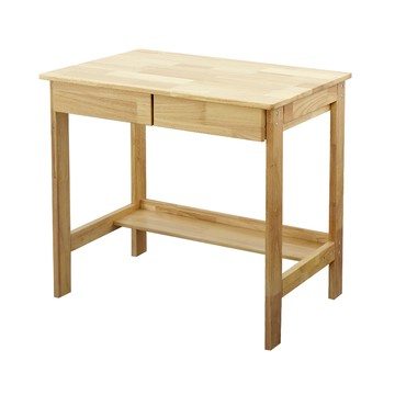 【多瓦娜】愛希爾2.7尺實木二抽書桌