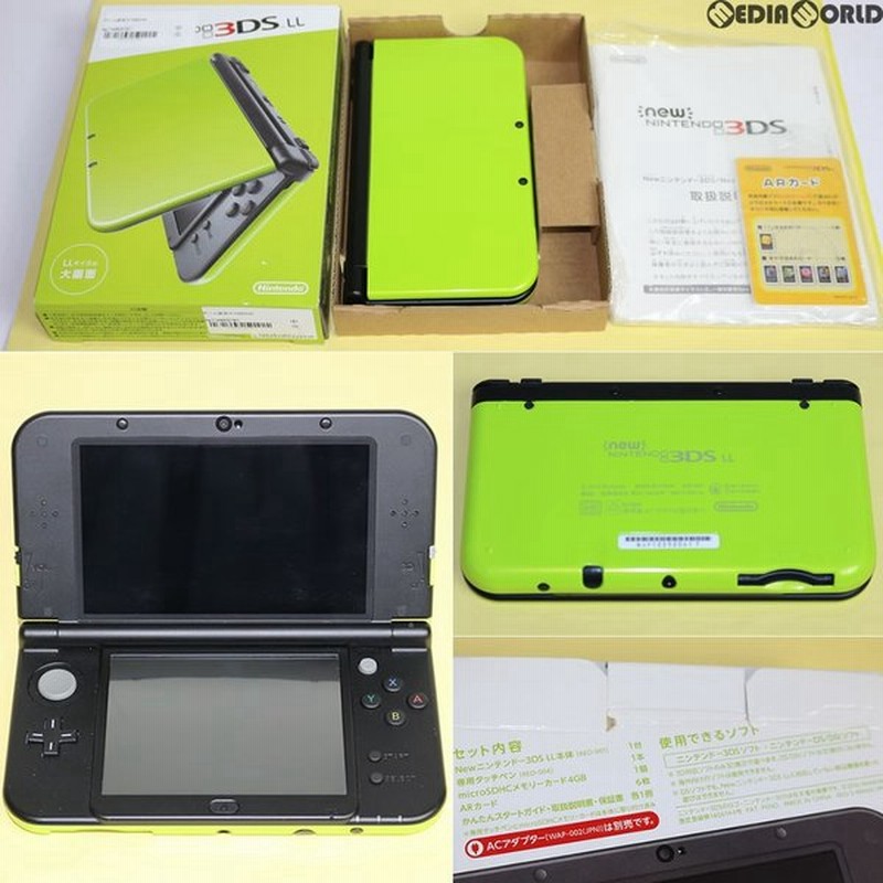 中古即納 訳あり 本体 3ds Newニンテンドー3ds Ll ライム ブラック Red S Maaa 通販 Lineポイント最大0 5 Get Lineショッピング