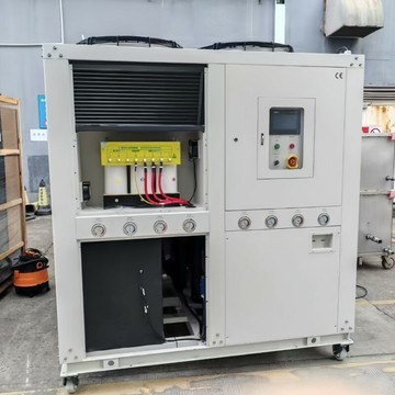 【台灣公司 可開發票】山西冷水機工業用模具循環制冷機水冷機風冷式3HP5匹小型冰水機