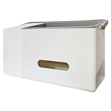 like-it 嬰兒床邊用品收納箱  灰色  1個