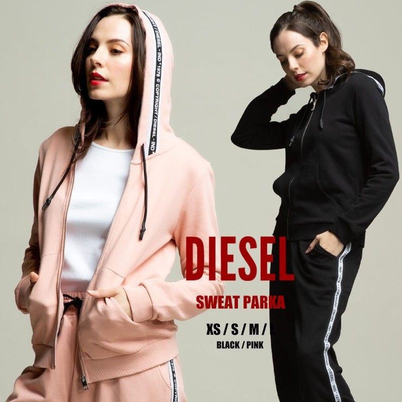 デポー DIESEL ウエストシェイプ スウェット スエット ブラック 黒