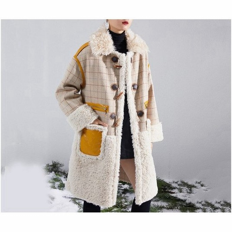 気質アップ】 VAN JACダッフルコート ロングコート 大人可愛い 毛混