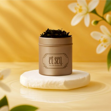 【et seq.羽毛筆指甲油】薰葉香氛 日式茶氛系列  JT1643 春日朝曦