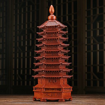 文昌塔擺件九層塔家居現代客廳書房領導辦公室老板桌面裝飾工藝品