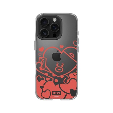 iPhone 16 Pro Clear 透明 - BT21 - Monochrome TATA