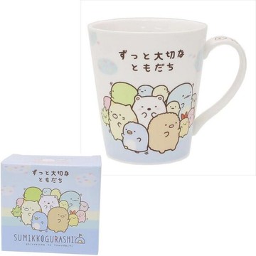 【震撼精品百貨】角落生物 Sumikko Gurashi SAN-X 角落生物 陶瓷馬克杯-藍*07374 震撼日式精品百貨