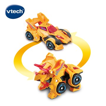 【Vtech】聲光變形恐龍車(三角龍-克拉斯)