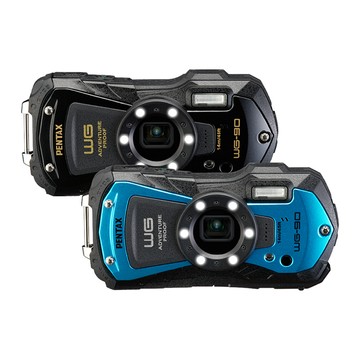 PENTAX WG-90 工業級 防水相機 (公司貨)金屬藍