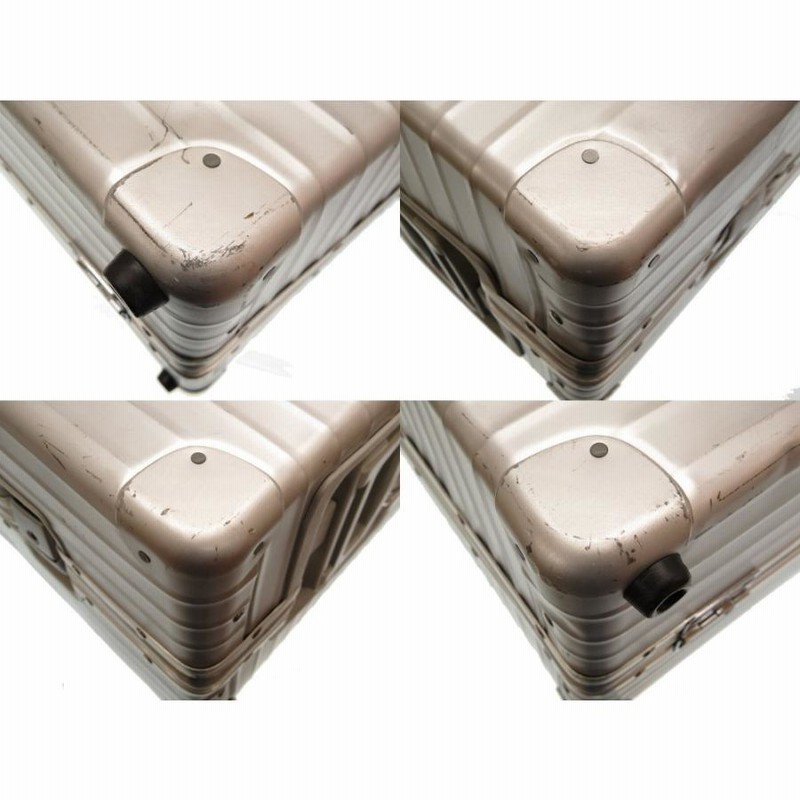 RIMOWA アルミニウム キャリーケース 大 シルバー　プルタブ ハイエンド シルバー スーツケース、バッグ & アクセサリー | RIMOWA