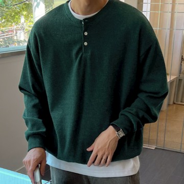 【Metanoia】🇰🇷韓製 亨利領長袖上衣