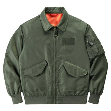 現貨+預購 空軍外套飛行夾克-春秋短版防風寬鬆男外套3色74kw9【獨家進口】【米蘭精品】