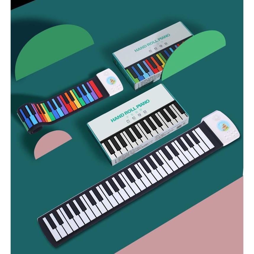 ❤折りたため持ち運び便利❣本物のピアノ同等の音色♪❤ロールピアノ☆電子ピアノ hyp358_l2kd008
