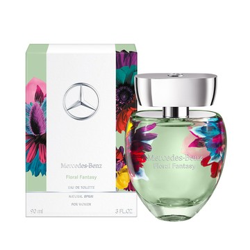 【Mercedes-Benz 賓士】綠意花境淡香水90ml(附紙袋)