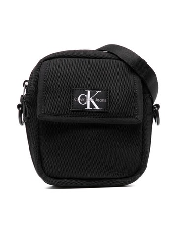 Calvin Klein Kids - Spacer mesh crossbody bag - kids - Polyester - One Size - Black