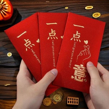 新款🧲臺灣出貨🧲紅包通用一點心意創意燙金高檔結婚新年生日百日月子升學通用紅包