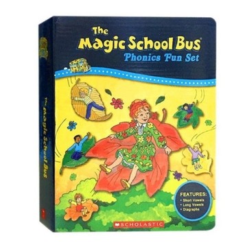 The Magic School Bus Phonics Fun Set (+CD/12冊合售)[二手書_全新]