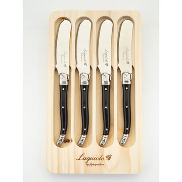 西餐餐具奶油刀黃油刀4件套餐具法國Laguiole西餐果醬刀