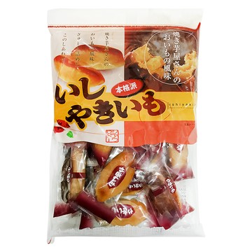 幸福堂 甘藷和果子 日本原裝進口 道地日式傳統點心 香甜烤番薯風味  155g  1袋