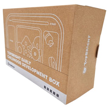 TOPBRIGHT 特寶兒 寶寶成長學習寶盒，形狀顏色認知，早期發展玩具