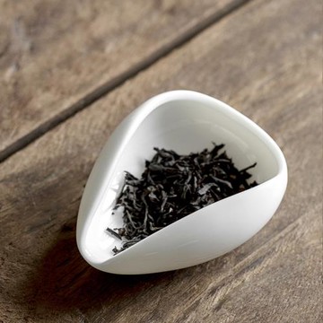 羊脂玉白瓷茶荷創意陶瓷茶鏟茶則茶碟茶勺分茶投茶器茶具茶道配件