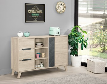 【歐風別館】米爾娜4/5尺餐櫃【基隆至台中免運費】