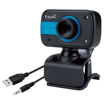E-books 網路高畫質LED補光攝影機 W11 虛擬5000萬畫素 CMOS 3玻鏡頭 隨插即用  ED-PCC073