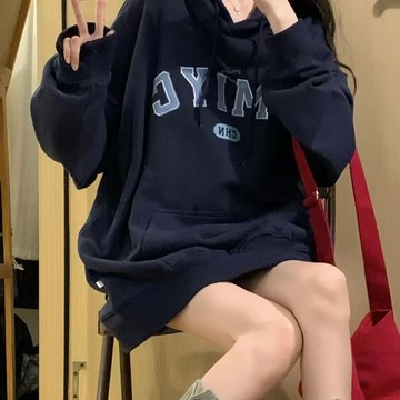 一萬個推薦！帽T 女 帽踢 連帽 加絨帽t 刷毛 oversize 韓國帽t 寬鬆大學t 重磅帽t 長袖上衣 秋冬上衣