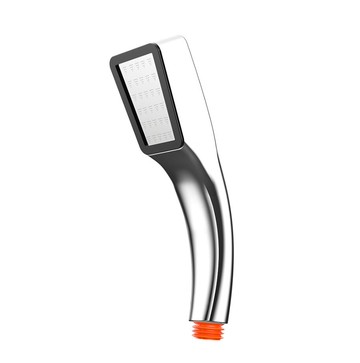 不鏽鋼細孔增壓省水蓮蓮頭-電鍍把手