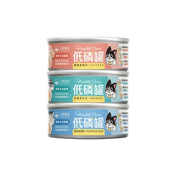 汪喵星球 貓咪低磷低蛋白主食罐80g