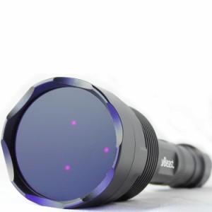 uvBeast New V3 365nm Black Light UV Flashlight  HIGH Definition Ultraviolet HIGH Power and Long Range Professional Grade