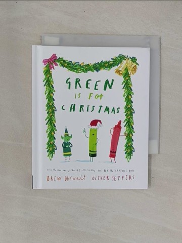 【書寶二手書T1／少年童書_YDJ】Green Is for Christmas_Jeffers, Oliver