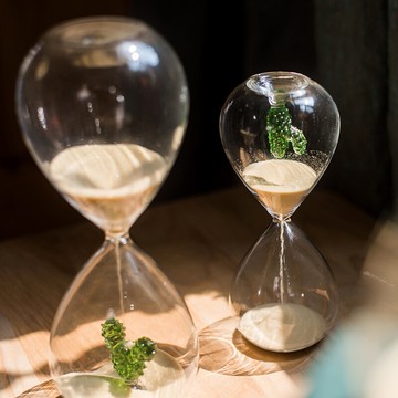 掬涵  沙漠仙人掌沙漏 桌面裝飾擺件計時器 清新北歐雜貨禮物