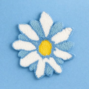 日本製 手工簇絨地墊  浅井健一聯名款 雛菊