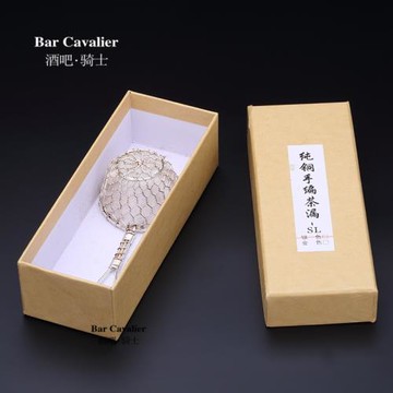 日式手工編制純銅雙層過濾器過濾網漏斗手工編制過濾網茶漏濾茶器