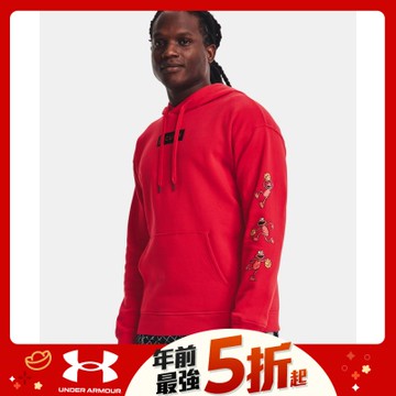 【UNDER ARMOUR】UA 男 Curry長袖連帽套頭衫