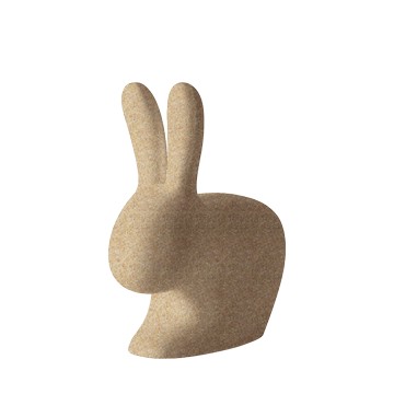 兔子大造型椅-混色版（2色） 巧克力點點