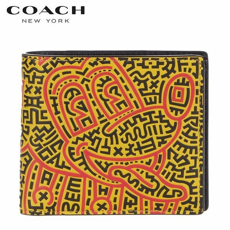 激安価格セール 21新作 コーチ 二つ折り財布 ブティックライン Coach ディズニー ミッキー マウス X キース ヘリング ダブル ビルフォールド ウォレット ブラック マルチ 5221 Blmu Ca2101 Kanon Story Yahoo ショップ 通販 Yahoo ショッピング 購入ok Www