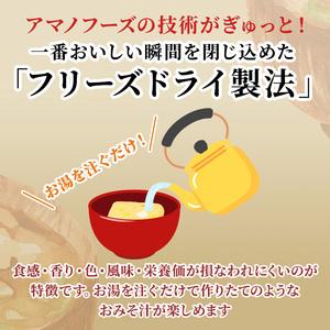 ふるさと納税 味噌汁 スープ フリーズドライ アマノフーズ まごころ一杯減塩おみそ汁 ギフト 500GA（30食） インスタント レトルト 岡山県里庄町