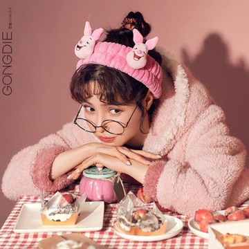 宮蝶【迪士尼聯名】發帶女卡通可愛洗臉發帶束發帶女發箍頭帶頭飾