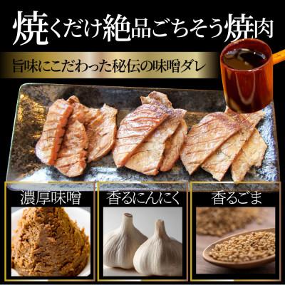 ふるさと納税 三木町 牛タン焼肉 秘伝の味噌漬け 3kg(250g×12)《焼くだけ簡単専門店の味》