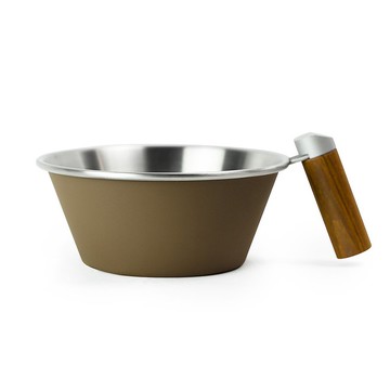 木柄iO碗550ml (煙褐)