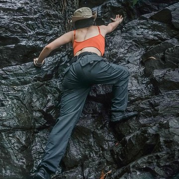 免運 戰術褲 彈力工作褲 工裝褲  美式復古工裝褲男女同款寬松春夏戶外徒步登山速干褲薄款沖鋒褲潮 快速出貨